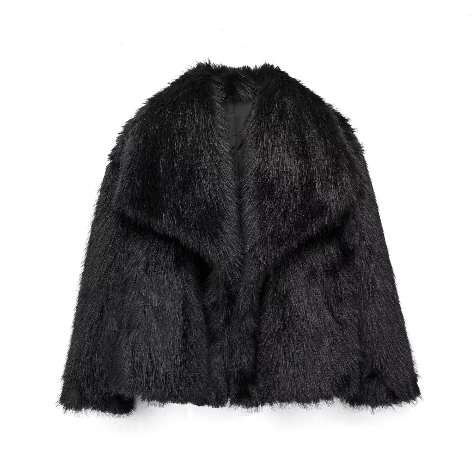 syrvace Faux Fur Coat