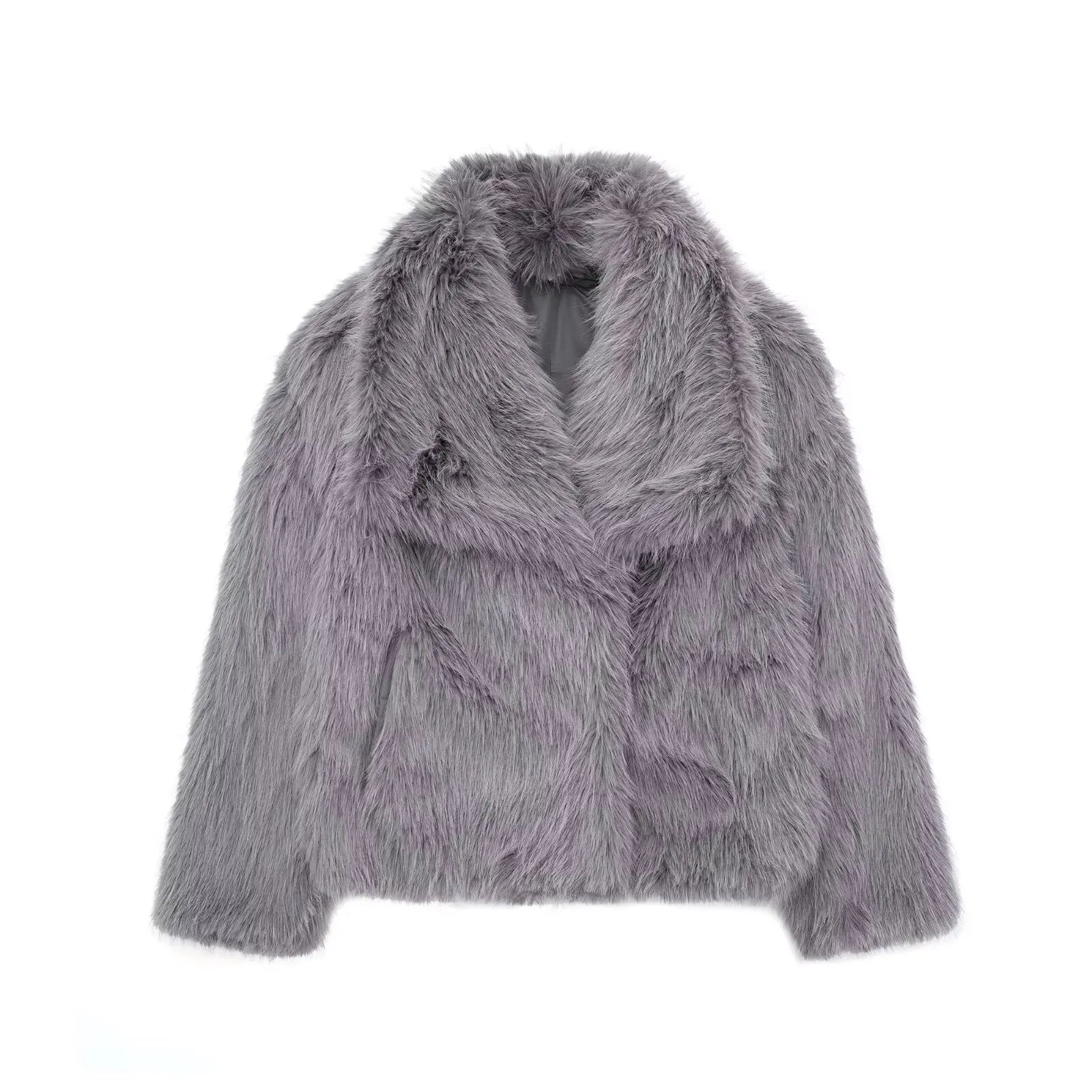 syrvace Faux Fur Coat