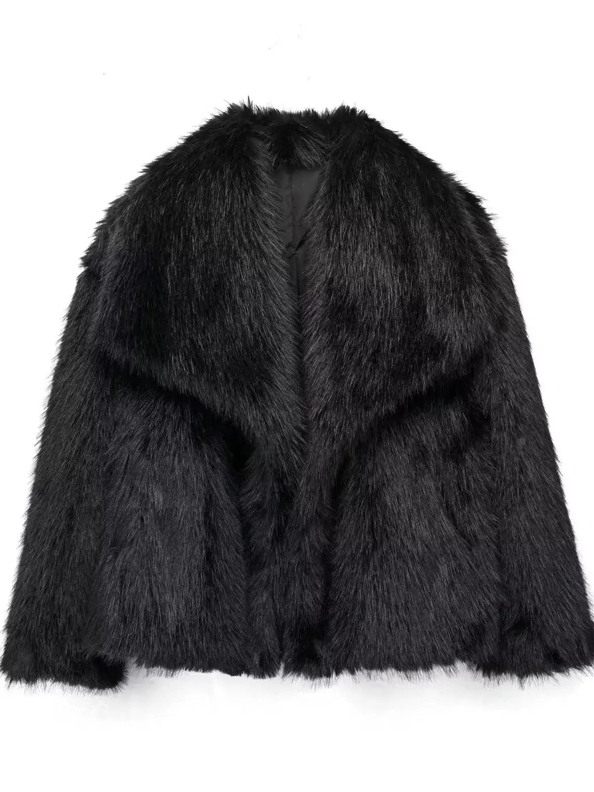 syrvace Faux Fur Coat