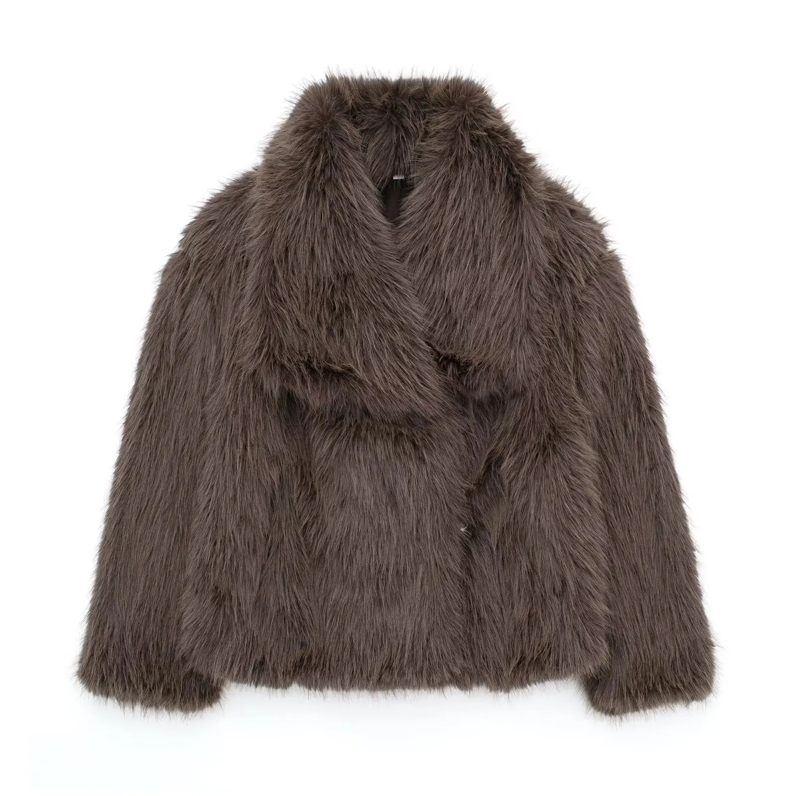 syrvace Faux Fur Coat