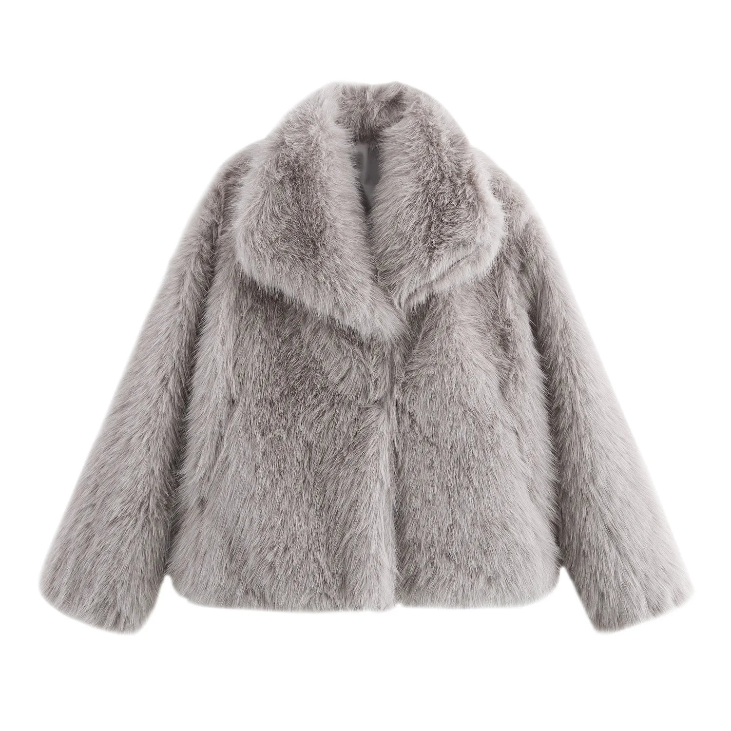 syrvace Faux Fur Coat