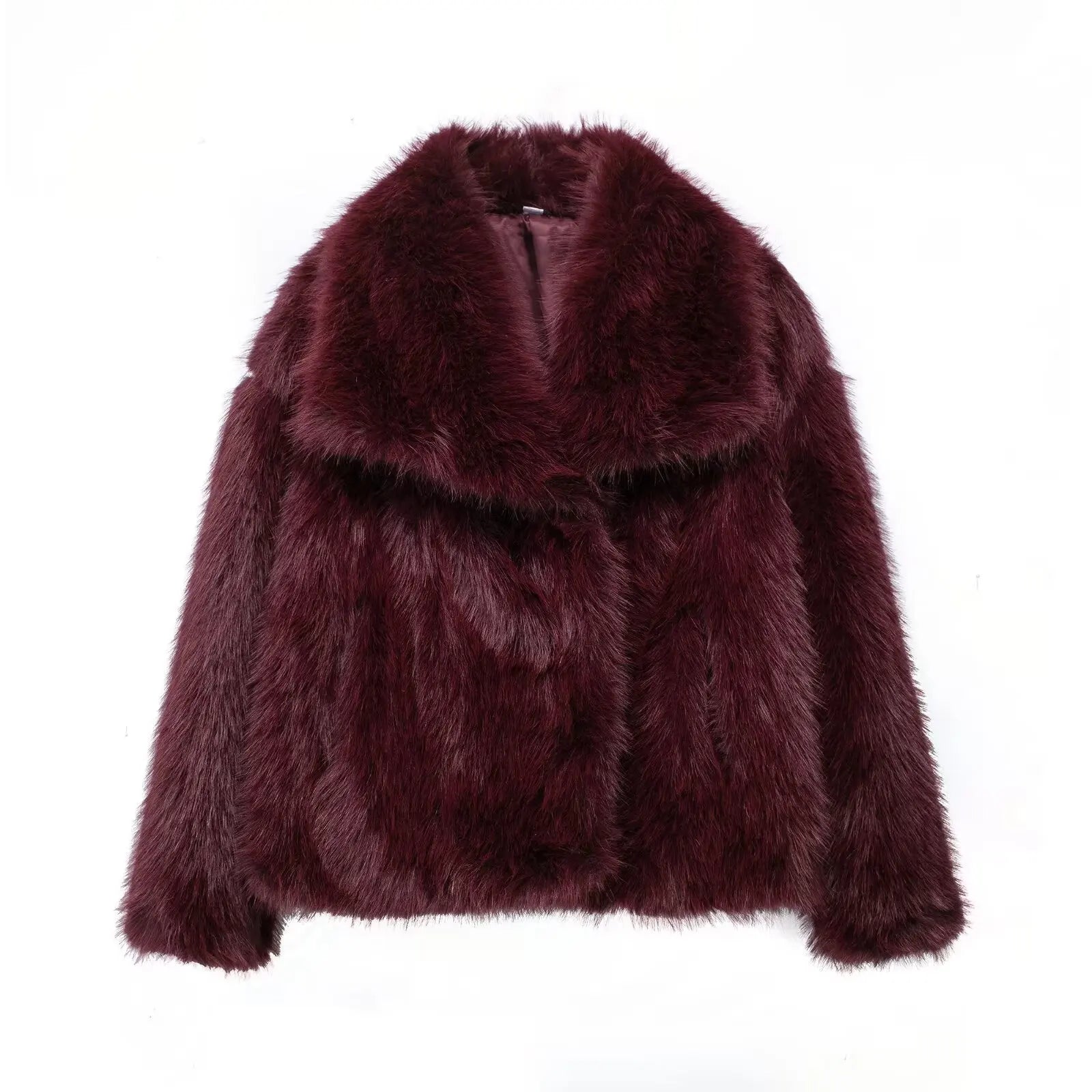 syrvace Faux Fur Coat