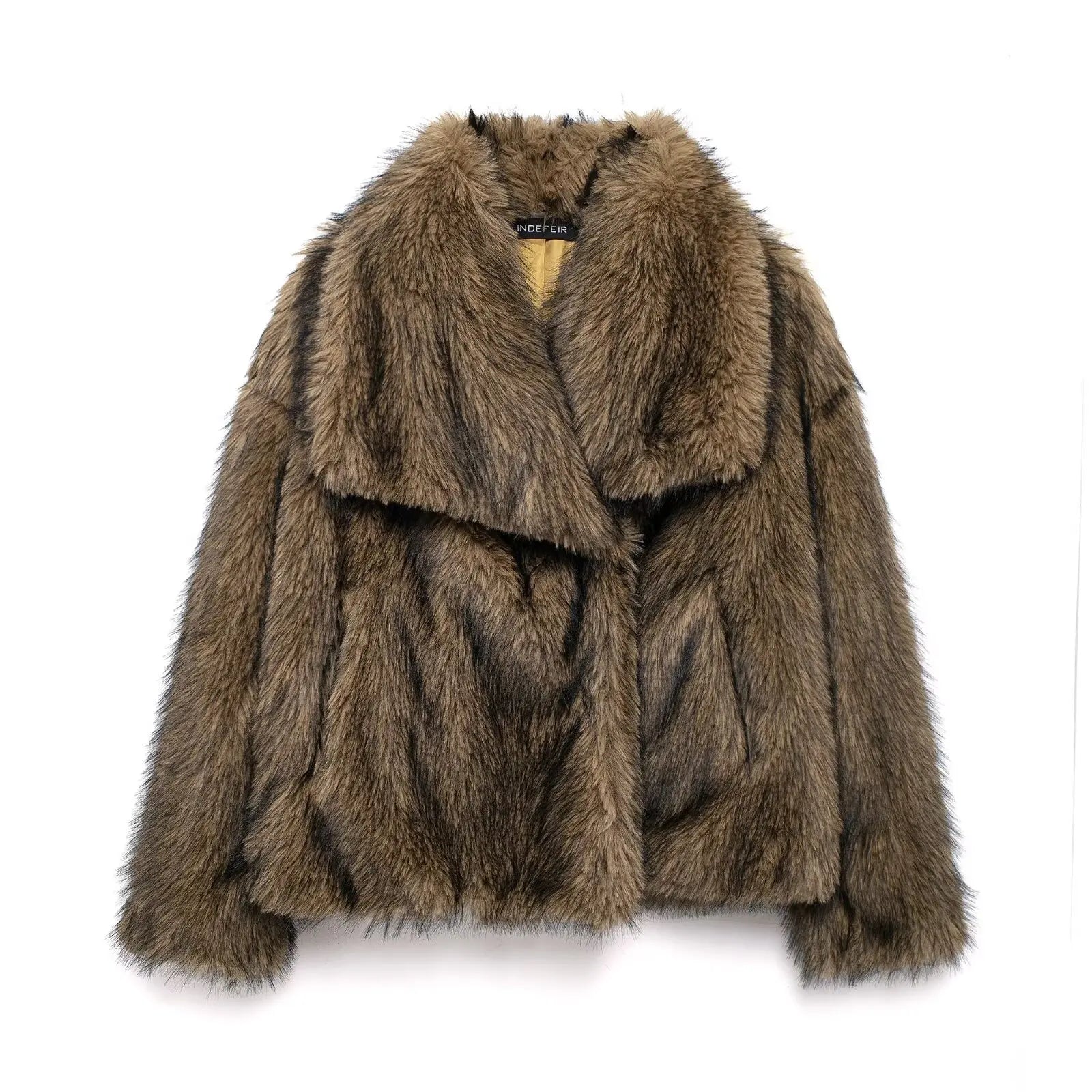 syrvace Faux Fur Coat